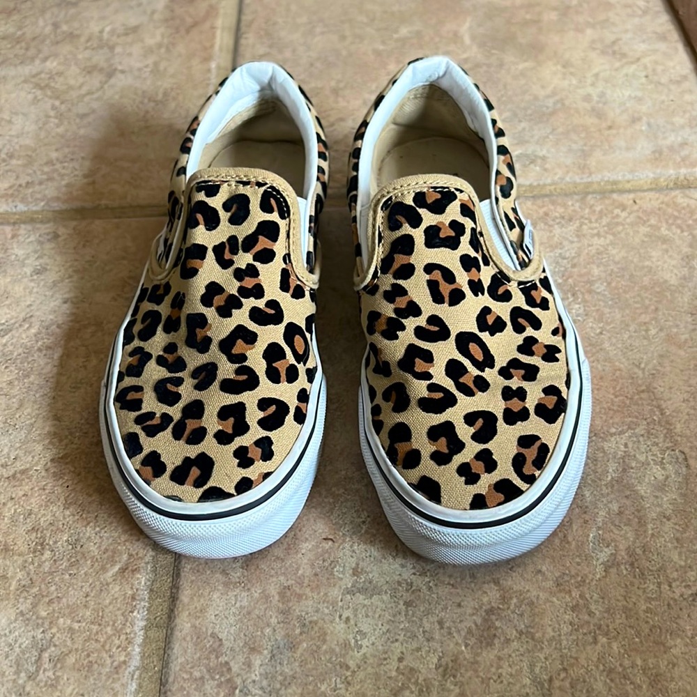 Women’s Vans leopard shoes
